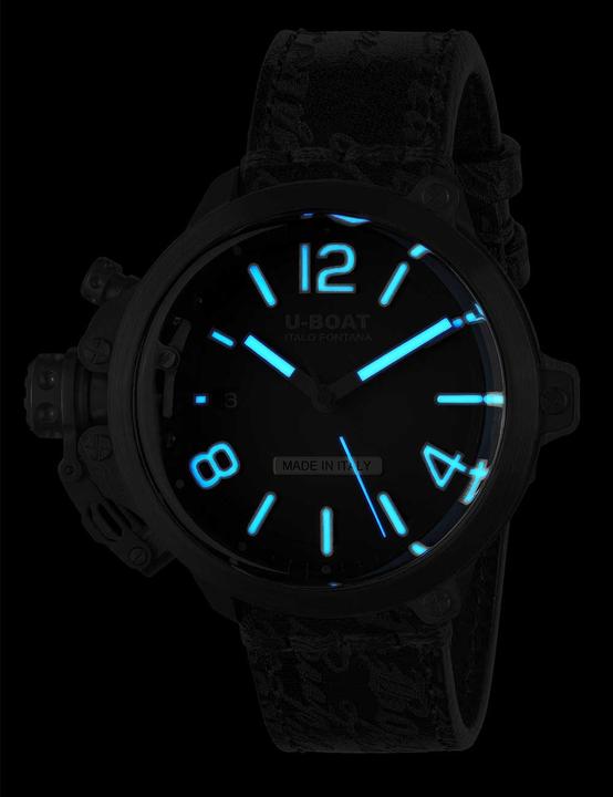 Actual product image U-Boat 8808 Capsule PVD BK BL 45mm (Swiss made, 45 mm)
