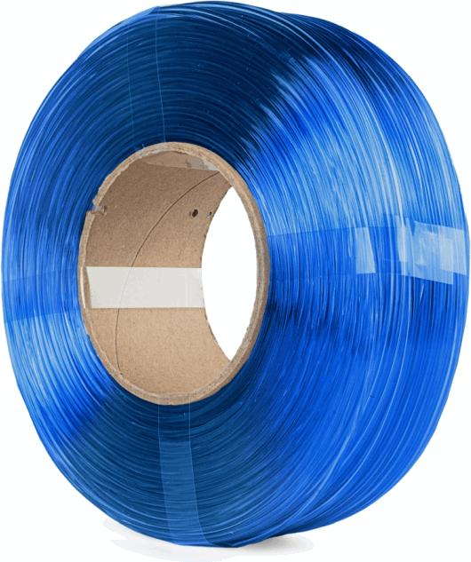 Immagine prodotto Il filamento ReFill PETG 1,75mm BLU TRASPARENTE 1kg (PETG, 1.75 mm, 1000 g, Trasparente)