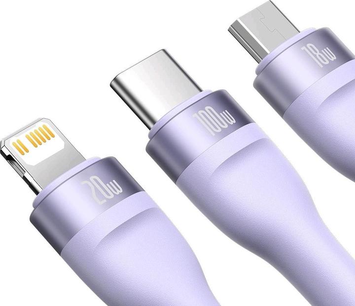 Productafbeelding Baseus Flash serie II" C type USB (1.50 m, USB 3.2 Gen 1, 100 W)