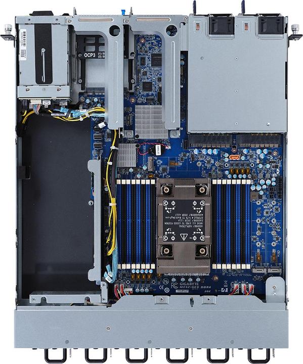 Produktbild Gigabyte GIGA-BYTE INTEL BAREBONE E162-220 1U 1CPU 16XDIMM 2XHDD 3XPCIE 2X800W 80+