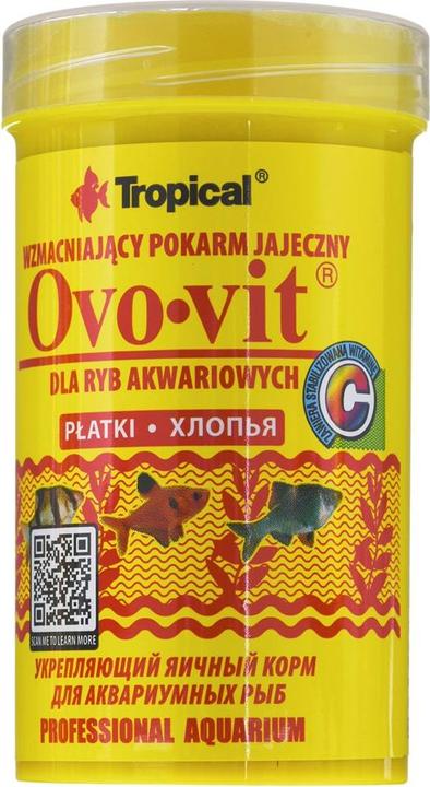 Produktbild Tropical Ovo-Vit - Futter für Aquarienfische - 100 ml/20 g (Aquarienfische, 100 ml)