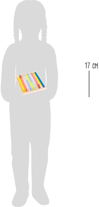 Actual product image small foot Educate slide rules (German, French, Italian, English, Swiss German)