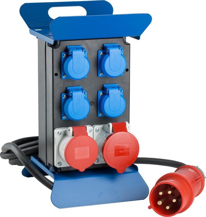 Actual product image As - Schwabe Power distributor (6 x, CEE 7/3, CEE)