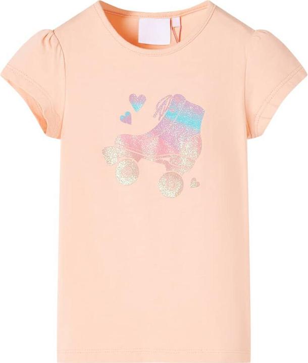 Image du produit VidaXL T-shirt enfant orange clair 104,Matière : 95% coton. 5 (104)