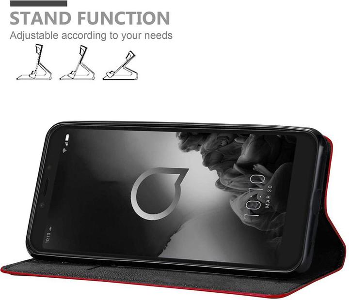Productafbeelding Cadorabo Boek Onzichtbare Magneethoes (Alcatel 1S (2019))