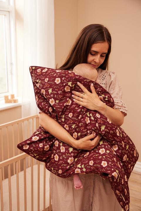 Image du produit Filibabba Literie bébé GOTS - Fall Flowers (70 x 100 cm, 40 x 45 cm)