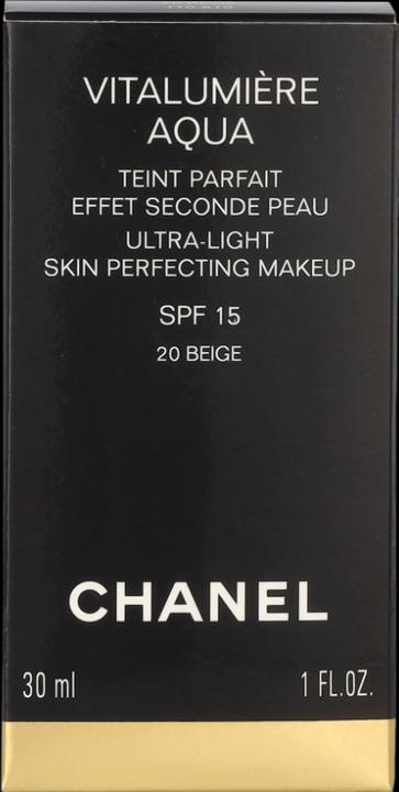 Produktbild Chanel Vitalumière Aqua Makeup SFP 15 (#20 Beige)