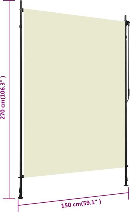 Actual product image VidaXL Madeline (150 x 270 cm)
