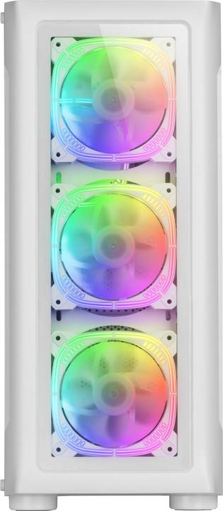 Produktbild Mars Gaming Boitier Grand Tour E-Atx Mc-Neo RGB Avec Panneau Vitré (Blanc) (mATX, Mini-ITX, ATX)