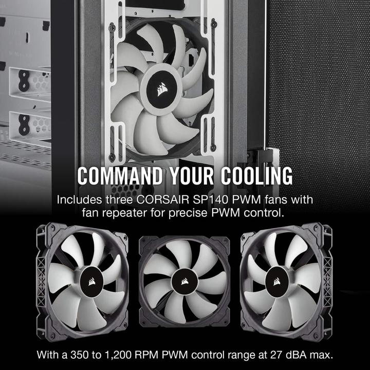 Produktbild Corsair Carbide 678C (ATX, mATX, Mini-ITX, E-ATX)