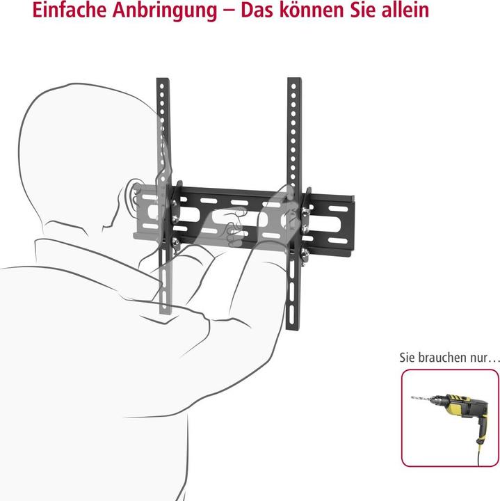 Immagine prodotto Hama Inclinazione (Muro, 56", 30 kg)