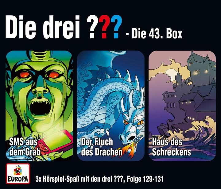 Produktbild Die drei DREI FRAGEZEICHEN - 43 Box (F129-131) (Die drei DREI FRAGEZEICHEN, Deutsch)