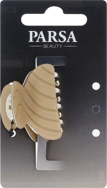 Produktbild Parsa Beauty PARSA Haarklammer, gemustert, beige 4.00 cm, 1 Stk. (1 Stk.)