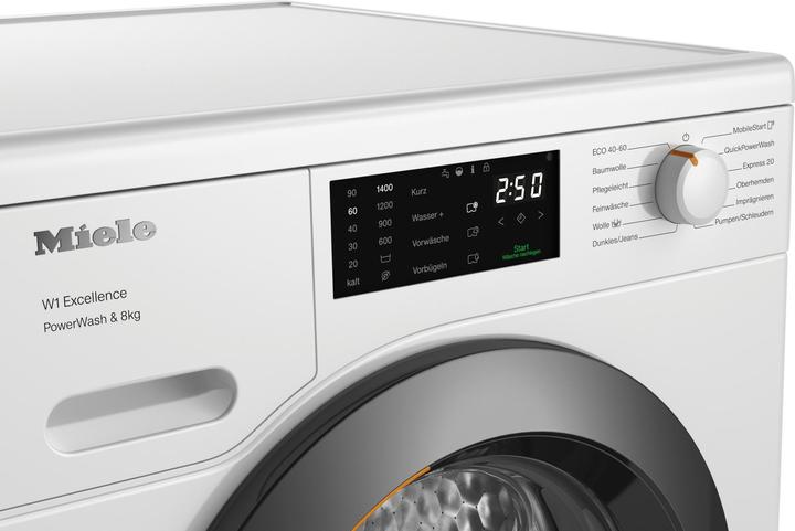 Actual product image Miele Waschmaschine WEB365 WPS PowerWash&8kg (8 kg, Right)
