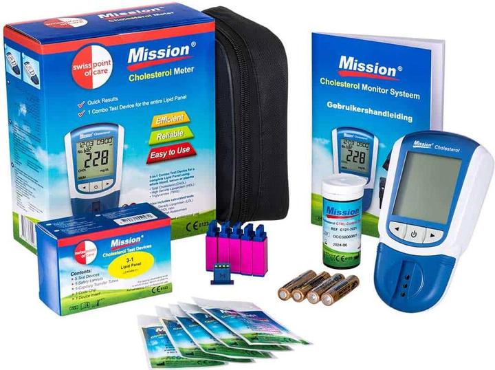 Swiss point of care Mission 3-in-1 (Cholesterinmessgerät)