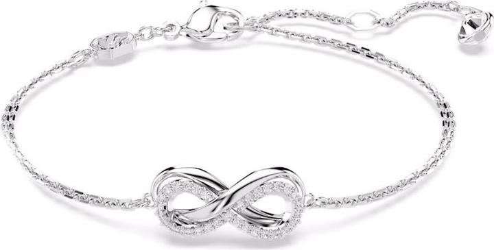Swarovski Hyperbola Bracelet Infini Blanc (19.50 cm, Métal Swarovski)