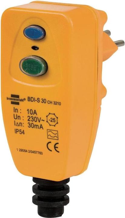 Brennenstuhl Personenschutz FI-Stecker