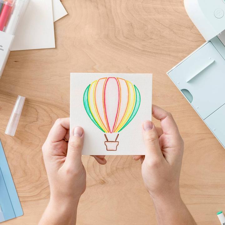 Actual product image Cricut watercolor cards S40 12 pieces (P) (12.5 x 12.5 cm, 12 x)