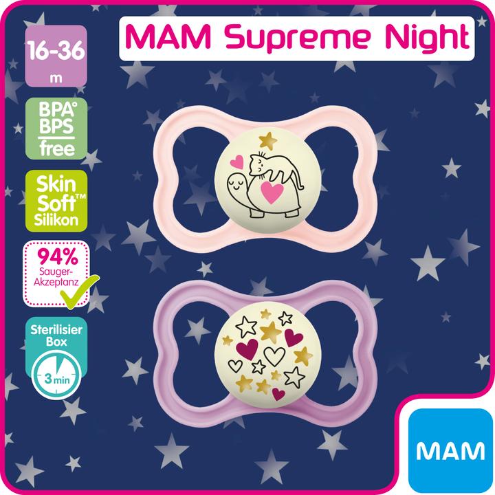 Produktbild MAM Supreme Night (2 x, 16 - 36 Monate)