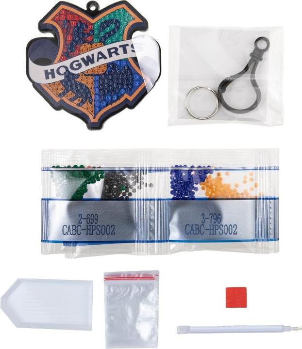 Immagine prodotto Craft Buddy Distintivo di Hogwarts, ciondolo artistico in cristallo
