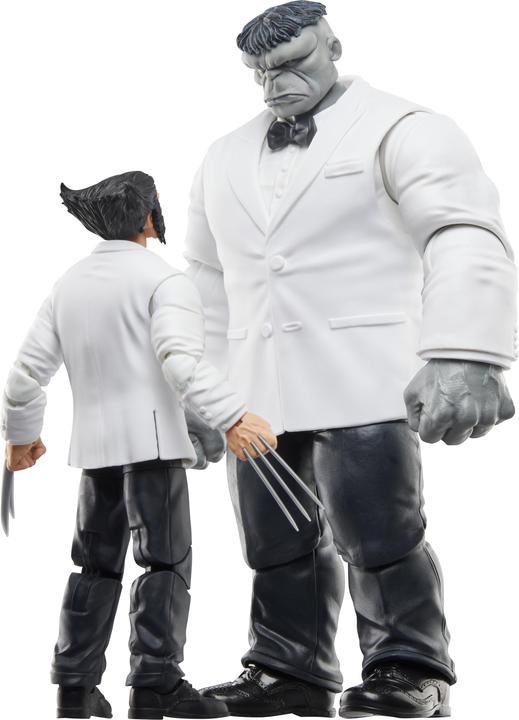 Immagine prodotto Hasbro Wolverine 50° Anniversario Marvel Legends confezione da 2 figurine Marvel's Patch & Joe Fixit 15 cm