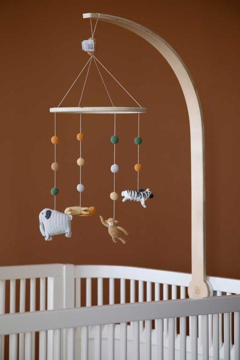 Actual product image Sebra Baby & Junior Bed Mist Green (70 x 110 cm)