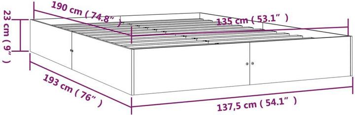 Produktbild VidaXL Lubbert (135 x 190 cm)