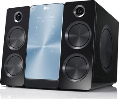 Actual product image LG FX166, 3D Bluray Hi-Fi Microsystem, USB, DLNA (CD player)
