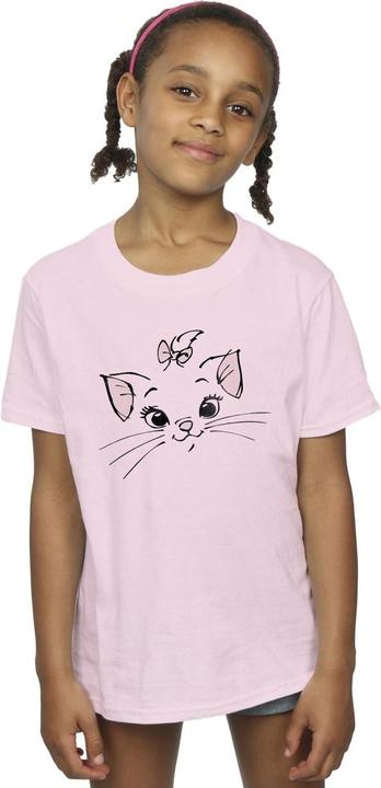 Immagine prodotto Disney Classics Marie Face Pocket Maglietta Ragazze (104)