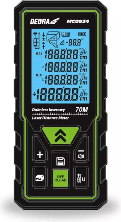 Produktbild Dedra MC0934 Laser-Entfernungsmesser (70 m)