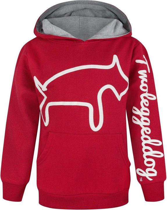 Actual product image Two Legged Dog Childrens/Kids Logo Hoodie (146, 152)