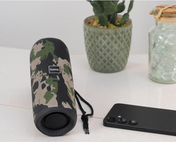 Produktbild Hoco Tragbarer Bluetooth-Lautsprecher HC16 in Tarnfarbe (3 h)