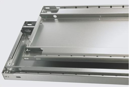 Produktbild Schulte Lagertechnik Stecksystem Anbauregal MULTIplus250 mit Längenriegel