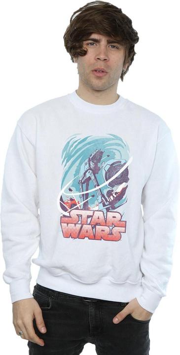 Actual product image Star Wars Mens Hoth Swirl Sweatshirt (XXL)