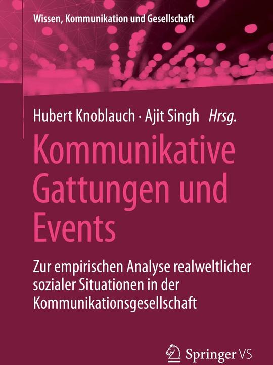 Image du produit Kommunikative Gattungen und Events (Allemand, Ail Hubert, Ajit Singh, 2023)