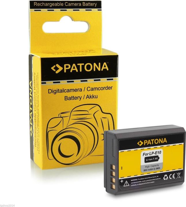 Patona Canon LP-E10 (Accumulatore di carica elettrica)