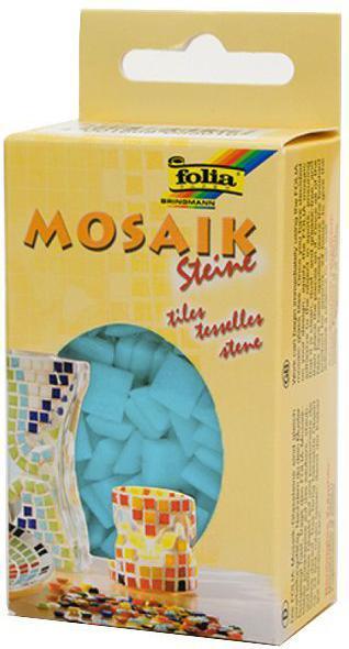 Image du produit Folia Carreaux de verre mosaïque 200g, 10x10mm