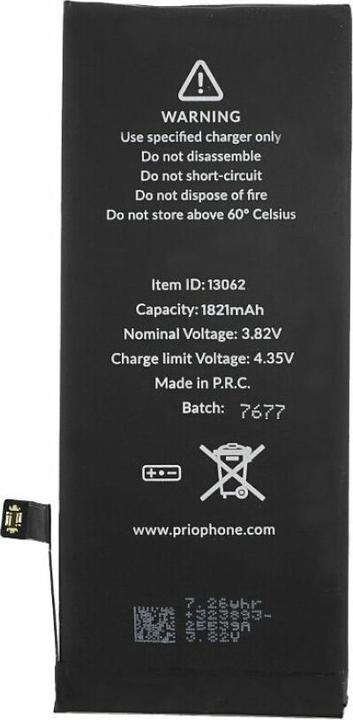 Produktbild prio Akku für Apple iPhone 8 (Universal APN) (Akku, iPhone 8)