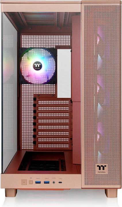 Actual product image Thermaltake Tt View 380 XL TG ARGB Gravel Sand (mATX, Mini-ITX, ATX)