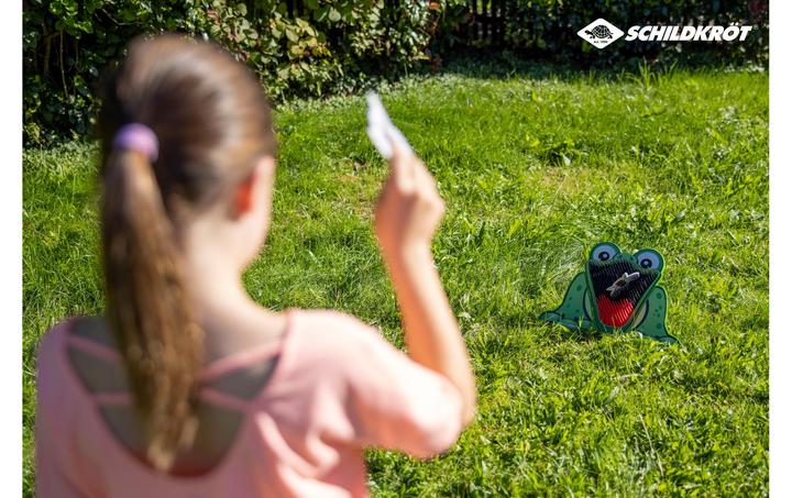 Actual product image Schildkröt Throwing game Feed the frog