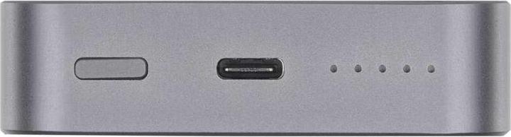 Actual product image Emos Powerbank WI 1046, 10 000 mAh, 20 W+Wireless, grey (10000 mAh, 20 W, 38.50 Wh)