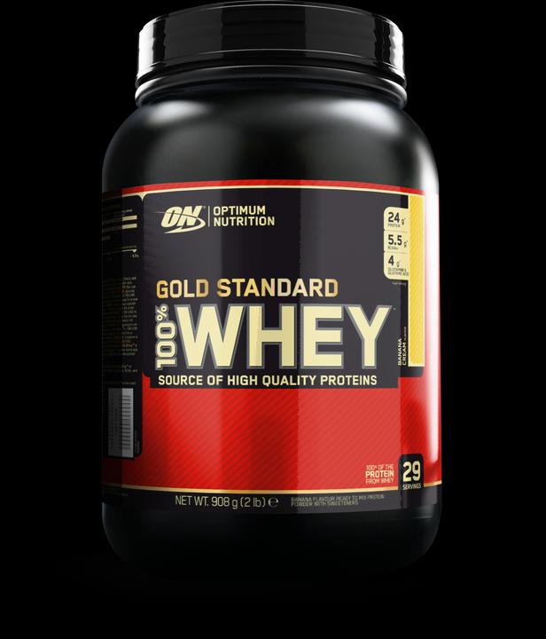 Actual product image Optimum Nutrition 100% Whey Gold Standard (Banana, 1 pcs., 908 g)