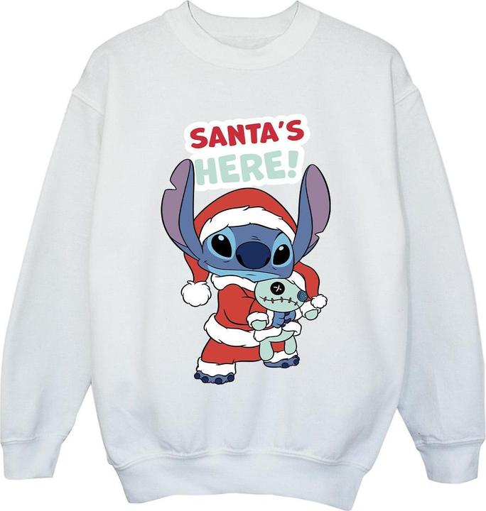 Disney Lilo & Stitch Santa's Here Sweatshirt Mädchen