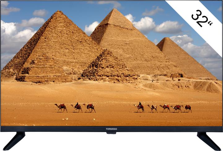 Produktbild Tornado TV 32ES4301X / Frameless 32 ich WebOS TV Schwarz (32", LED, HD)