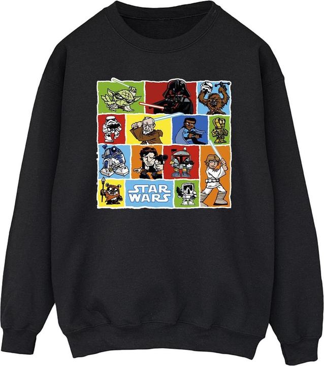 Immagine prodotto Star Wars Comic Drawing Montage Felpa Uomo (L)