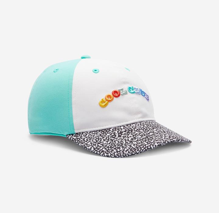 Image du produit Domyos Casquette multisport ajustable bébé mixte, Blanc et vert (Taille unique)