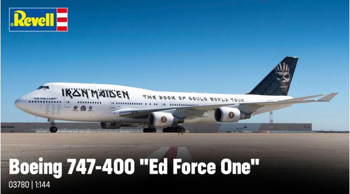 Actual product image Revell Boeing 747-400 Ed Force One