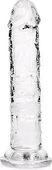 Actual product image RealRock Straight Realistic Dildo with Suction Cup - 6" / 14,5