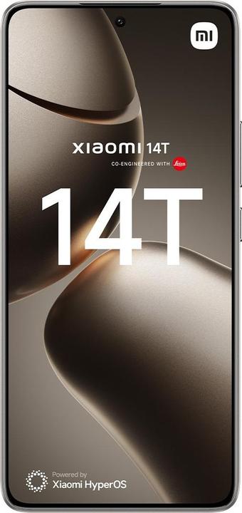 Produktbild Xiaomi 14T (256 GB, Titan Gray, 6.67", Dual SIM, 50 Mpx, 5G)