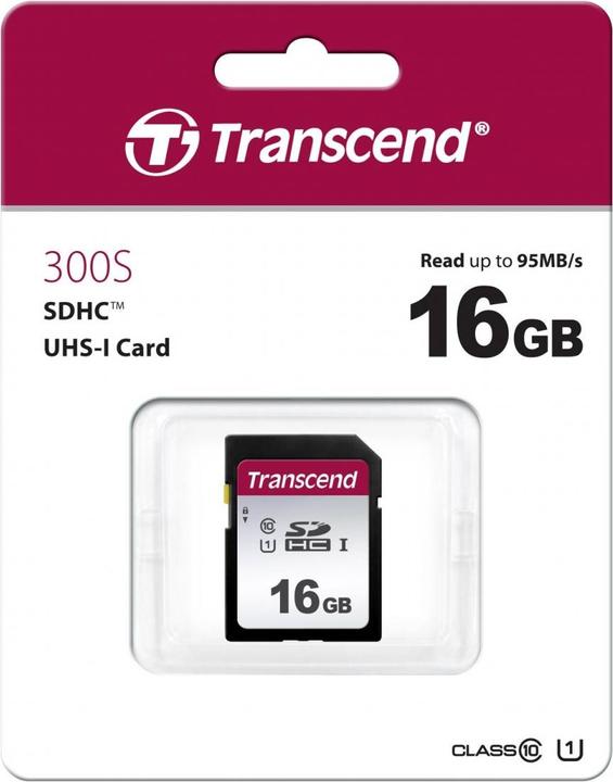 Immagine prodotto Transcend SDC300S (16 GB, SDHC, U1, UHS-I)